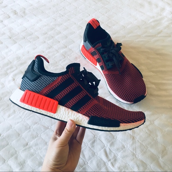 adidas nmd lush red